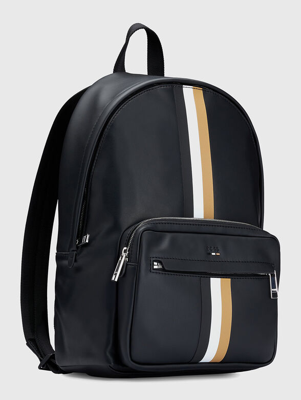 Backpack with contrasting stripes - 5