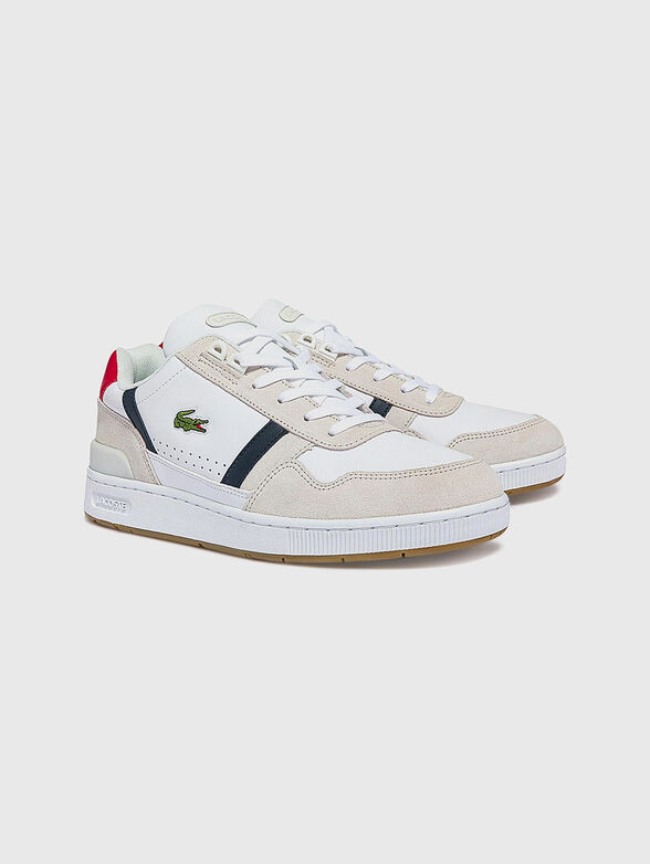 Leather and suede sneakers - 2