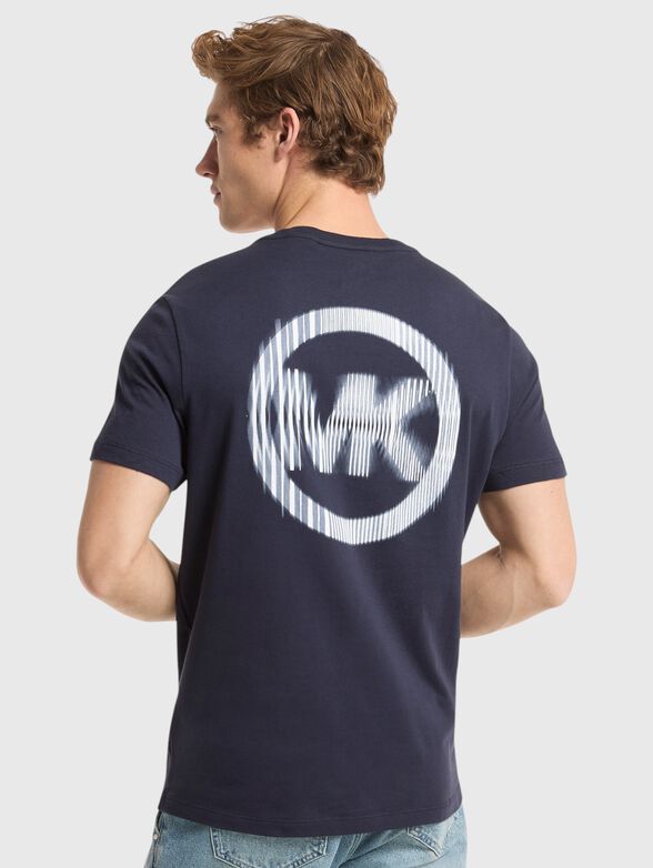 Cotton T-shirt with a graphic print - 2
