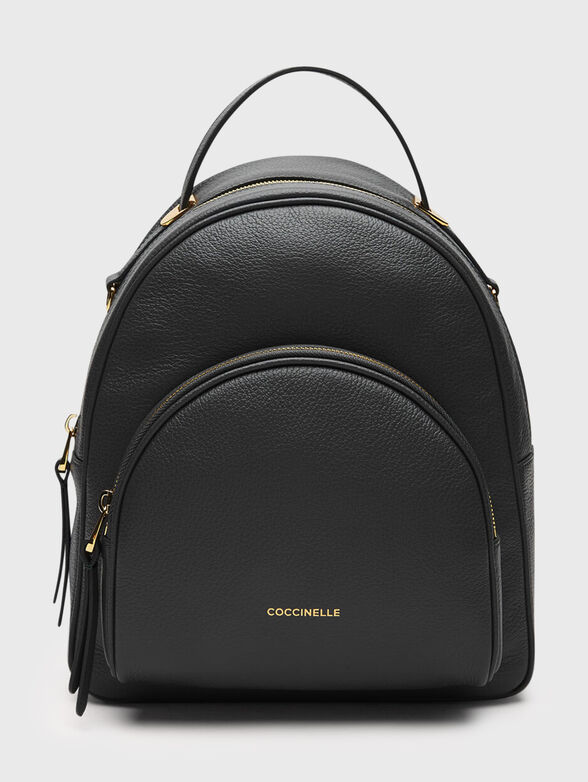 LEA leather backpack in light beige color - 1