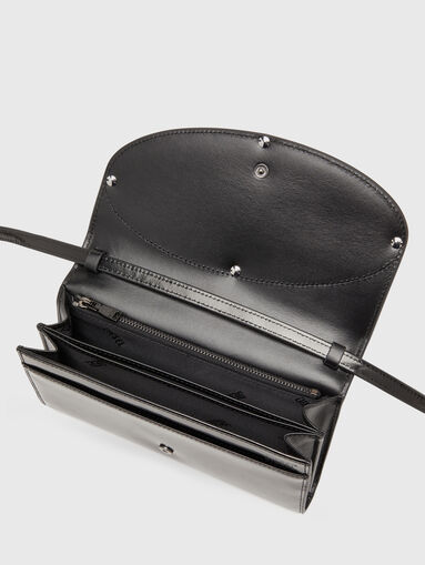 1DR 1DR shoulder strap purse in black - 5