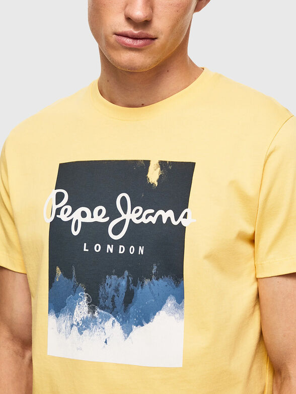 ROSLYN T-shirt with print and logo - 4