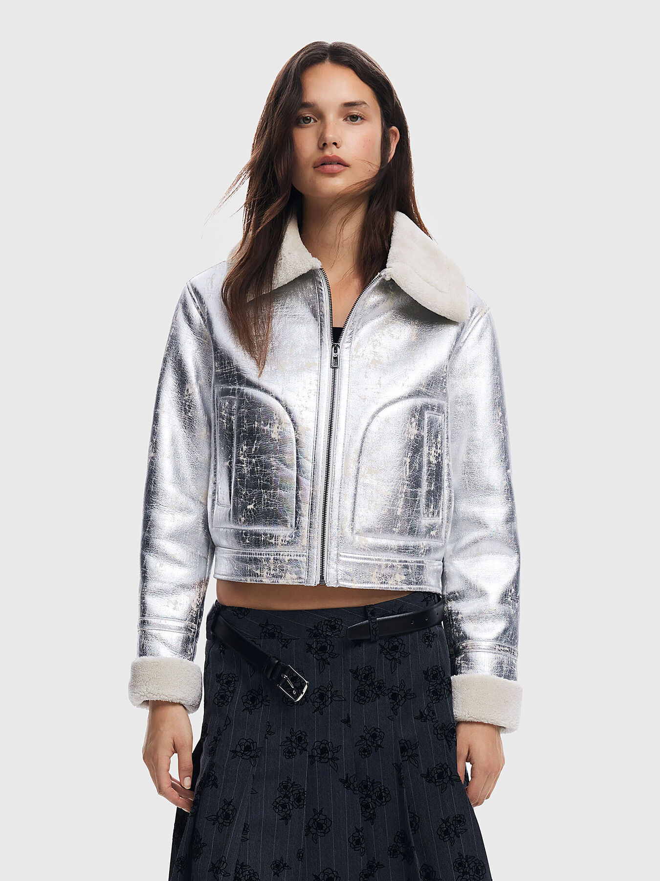 Metallic jacket brand DESIGUAL — Globalbrandsstore.com/en