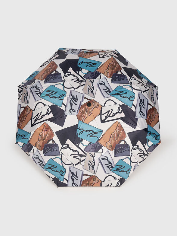 Multicolored printed umbrella - 2