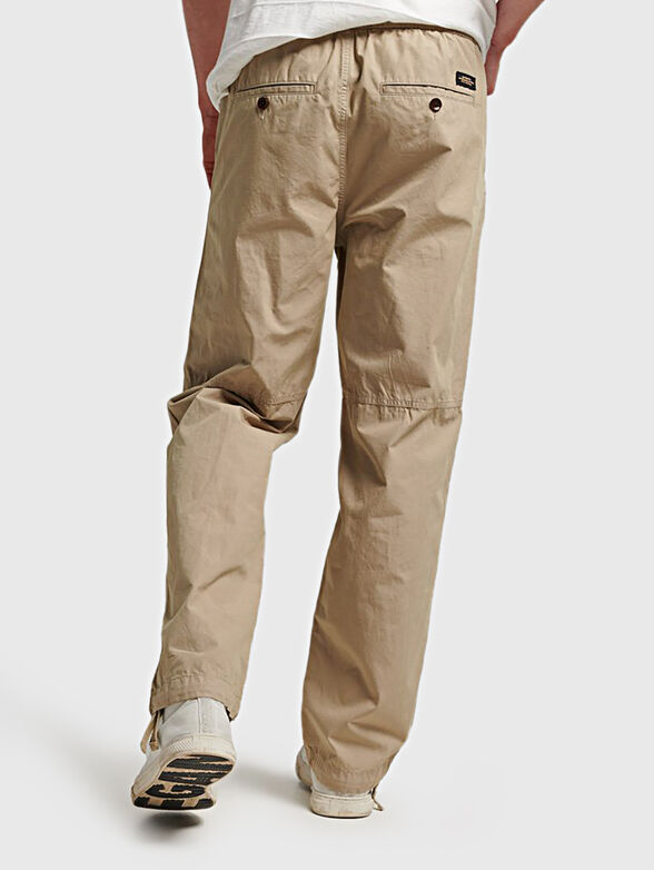 VINTAGE beige pants - 1