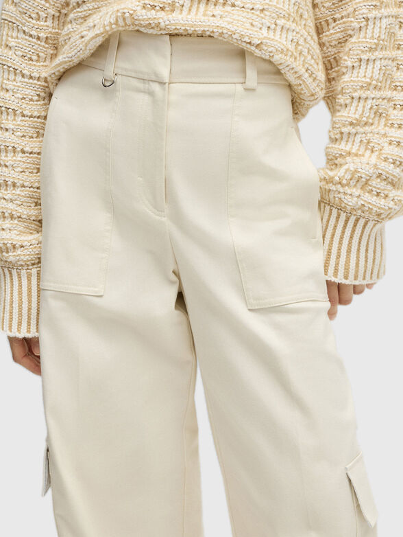 TENERIA high waisted cargo trousers - 3