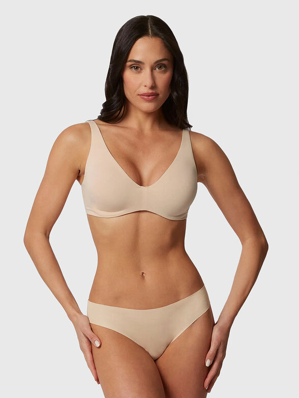 BUTTERFLY bra in beige color - 2