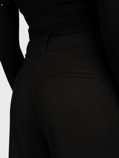 DORIS straight trousers in black  - 3