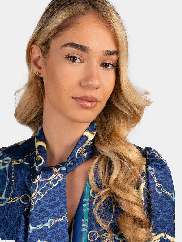 FLORE satin dress - 3