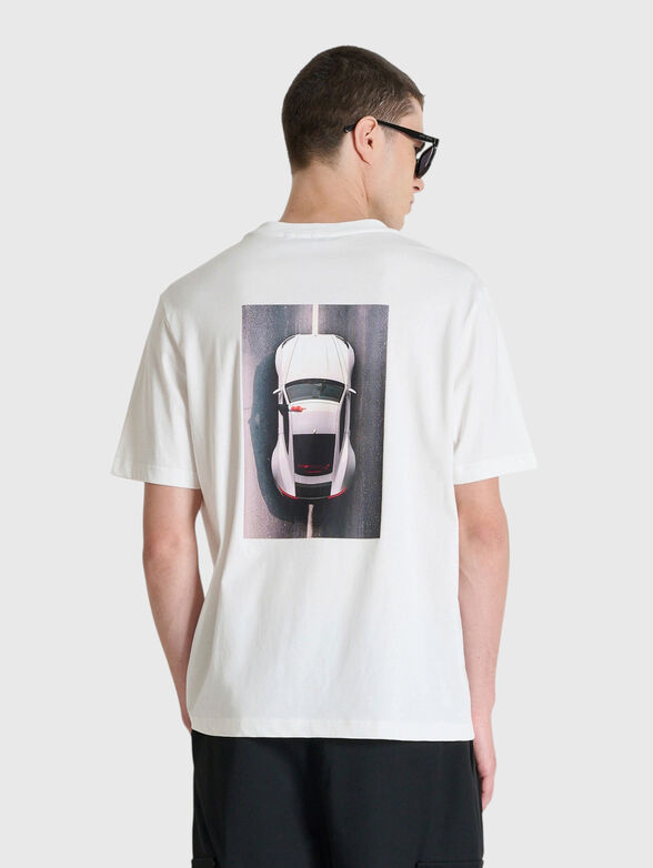 Black t-shirt with print - 2