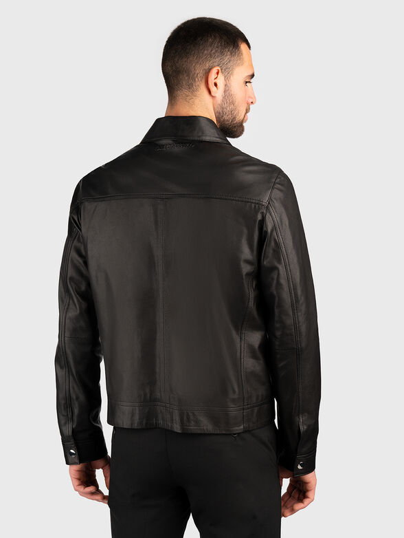 Black leather jacket  - 1