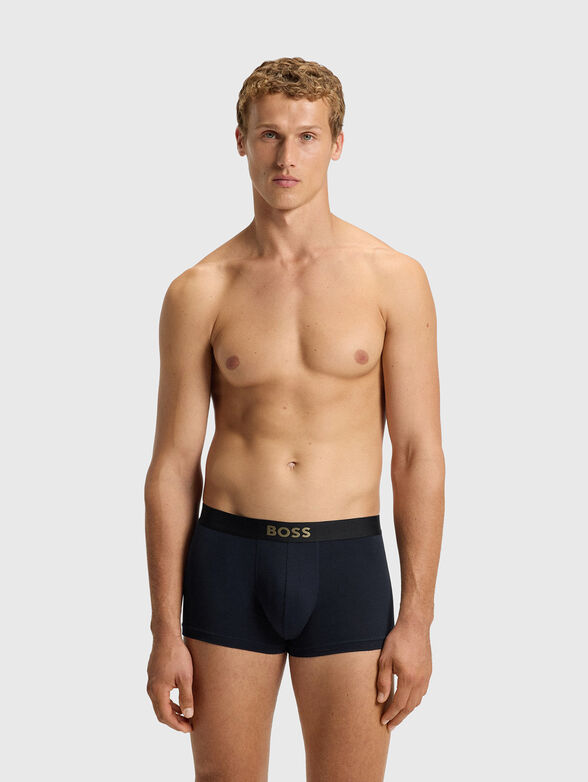 Set of three pairs of boxer with logo - 2
