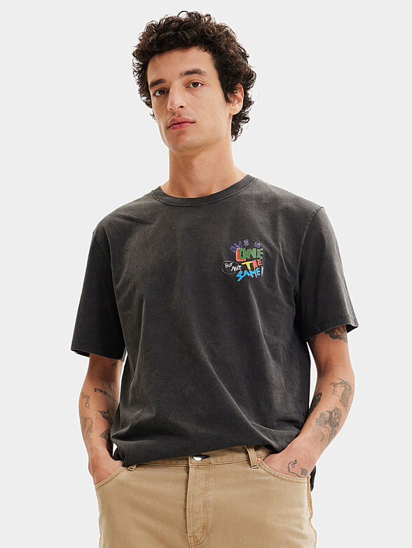 CARLOS T-shirt with accent back - 1