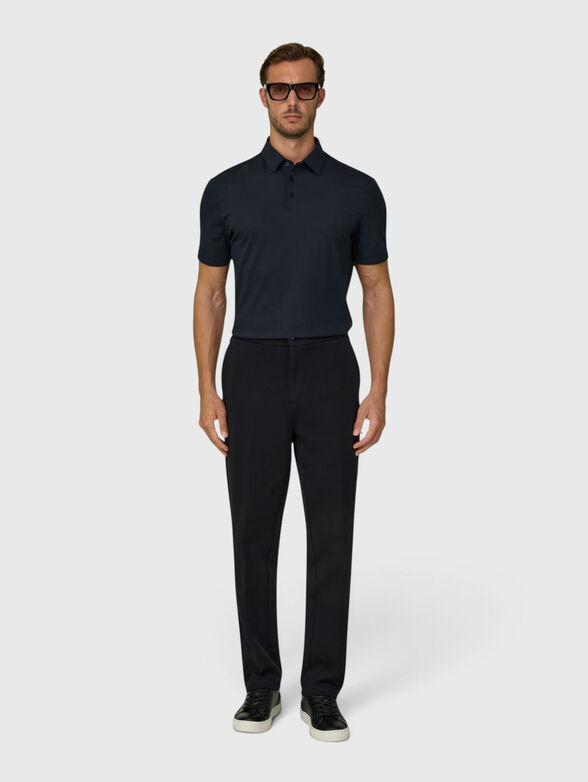 Black polo shirt - 2