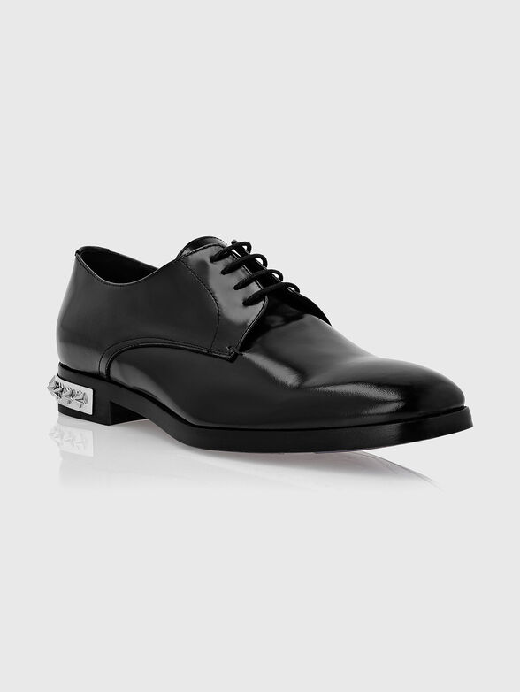 STARS derby shoes with accent heel - 2