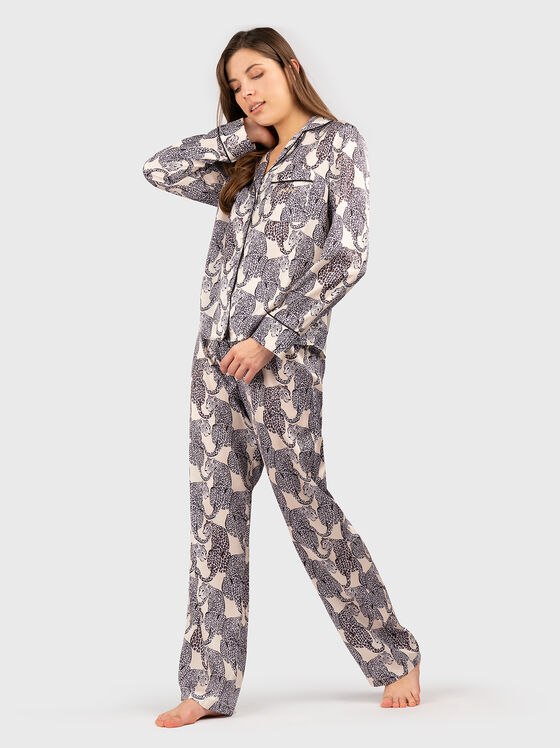 ALESSANDRA two-piece pajamas with print - 1