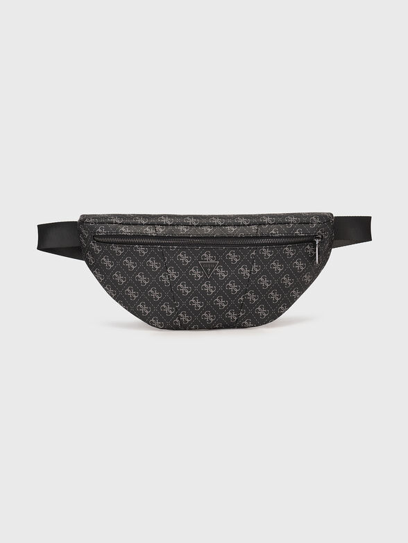 Black faux leather bag  - 1