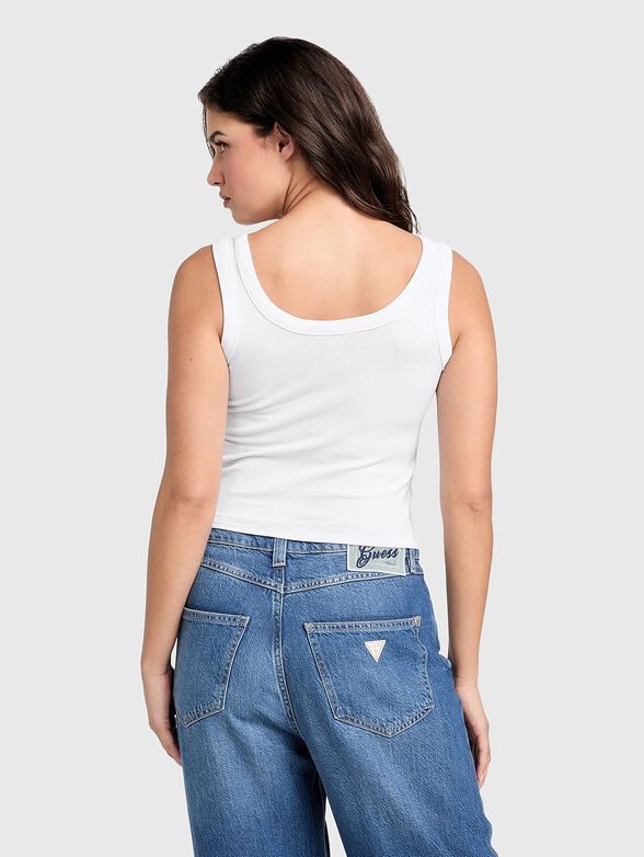 Cotton top with logo detail - 3