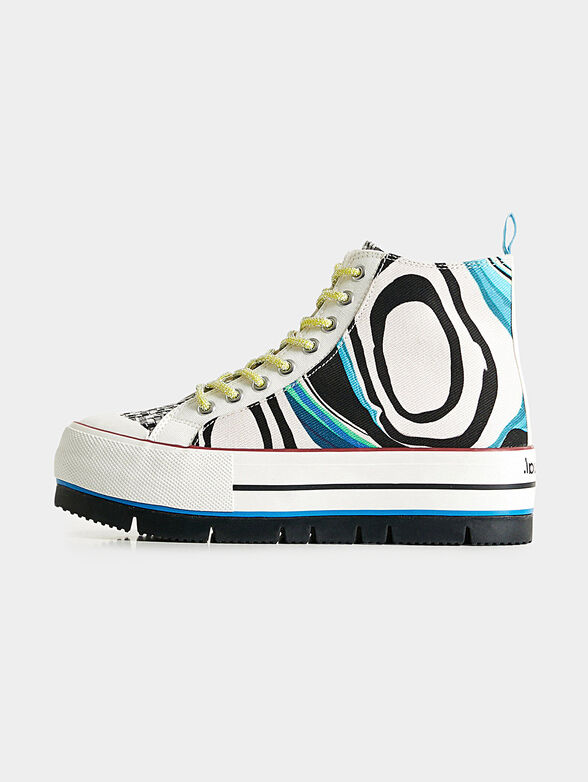 CRUSH MICKEY sneakers with multicolor print - 1