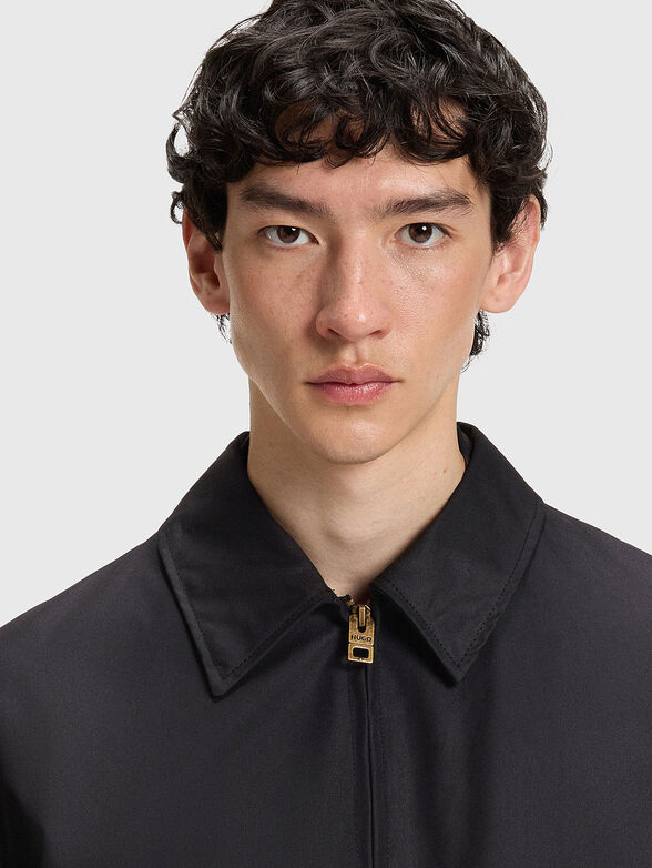 Transitional jacket with classic collar - 3