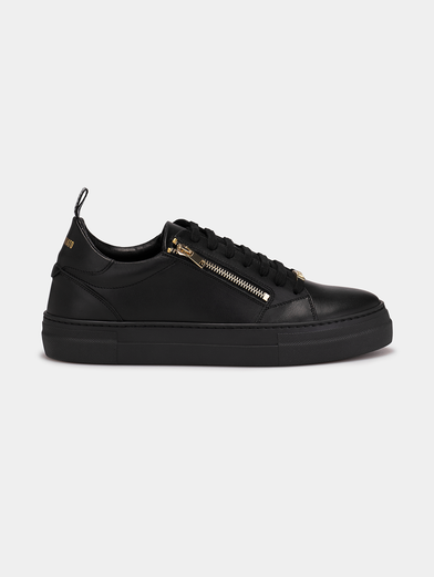 Black sneakers with zips - 1