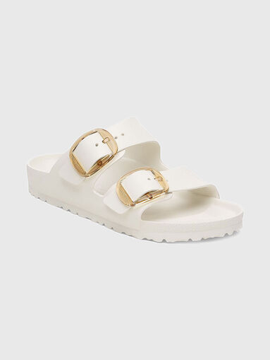 ARIOZNA slippers with accent buckles - 3
