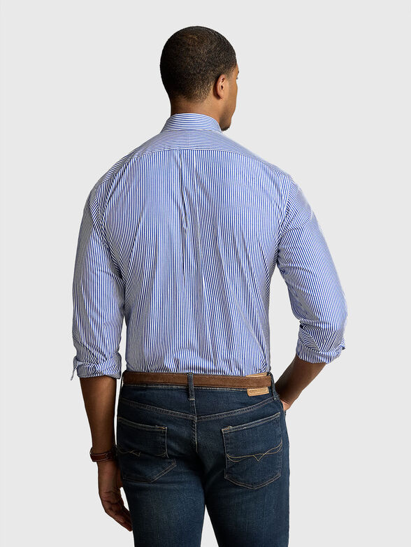 Striped shirt in blue - 3