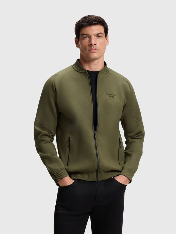 PORSCHE X BOSS sweatshirt with embossed logo   - 1