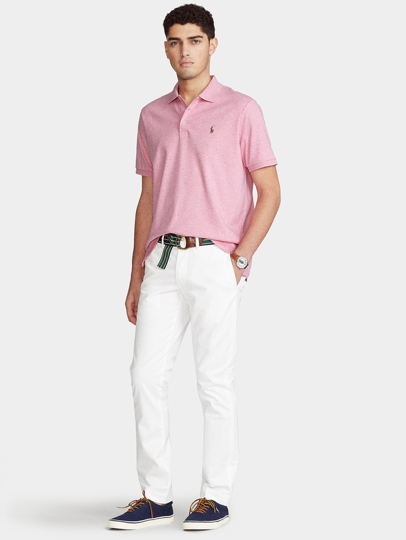 Cotton polo-shirt with Pony logo - 1