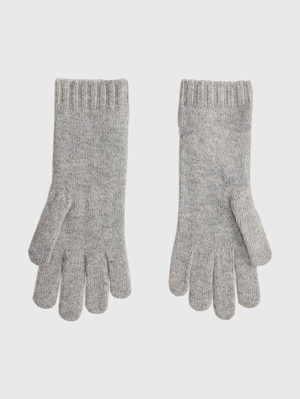 Wool gloves with logo - 2