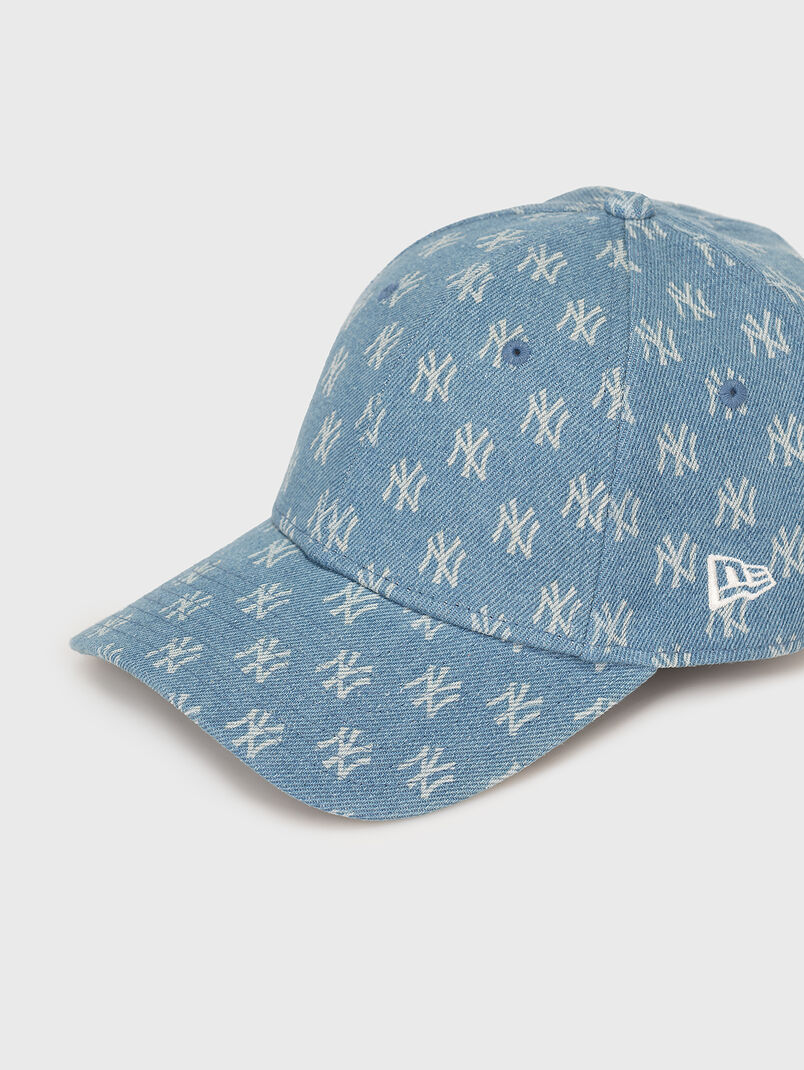 9FORTY denim hat with monogram logo - 3