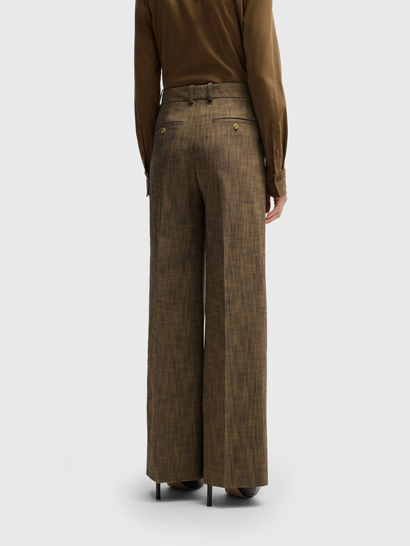 Straight trousers with cuffs - 1
