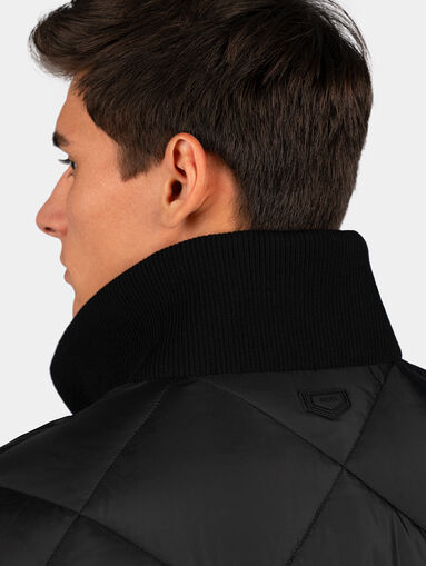 Black padded jacket - 5