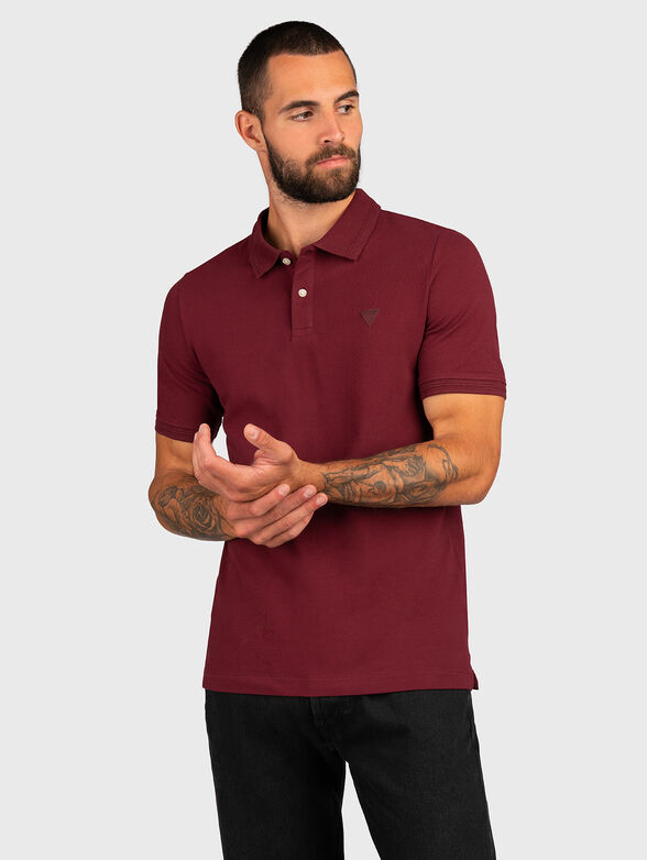 Black cotton polo-shirt LYLE  - 1