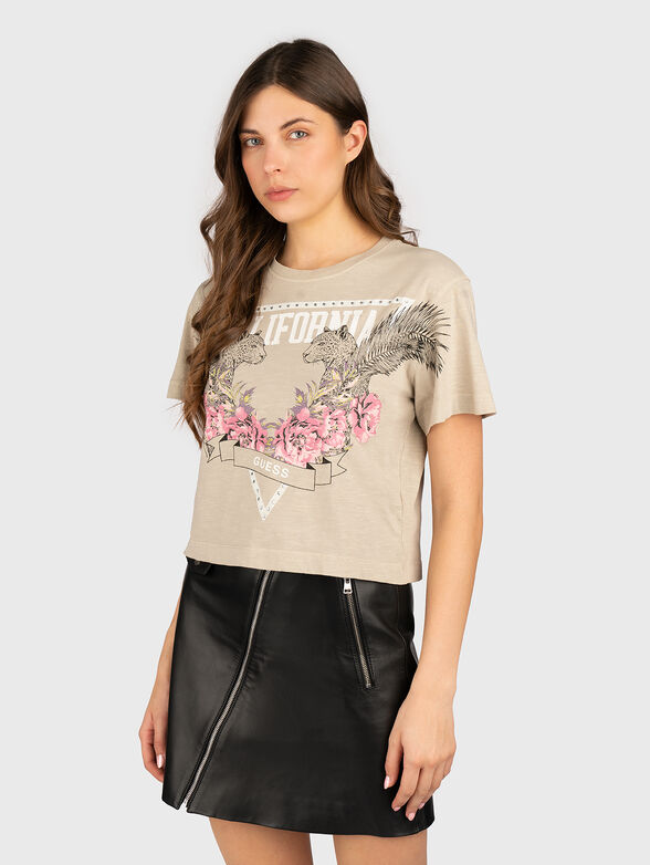 CALIFORNIA T-shirt with accent print - 0