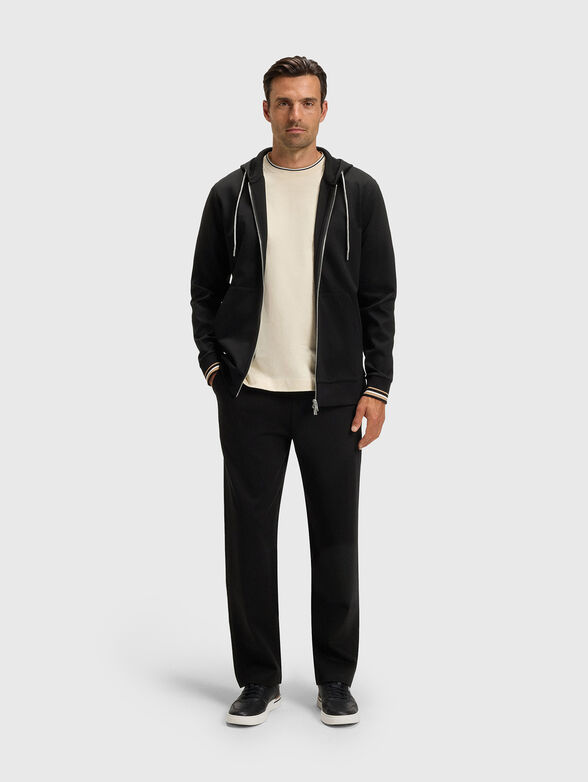 Cotton sweatshirt with logo detail - 2