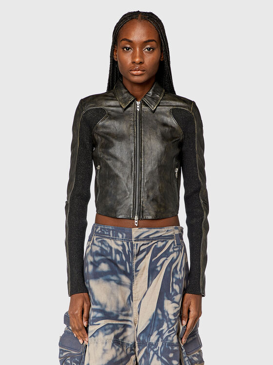 L-TOTEM leather jacket - 1