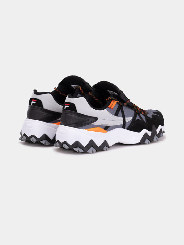 TRAIL-R CB Sneakers with mix of textures - 3