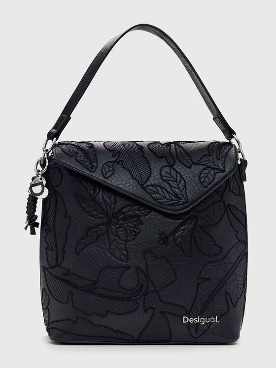 Backpack with floral embroidery - 1