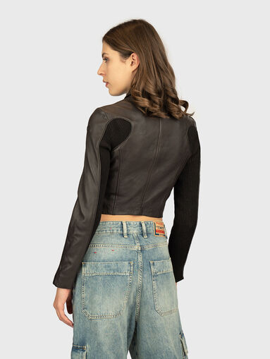 L-TOTEM-P1 leather jacket - 3