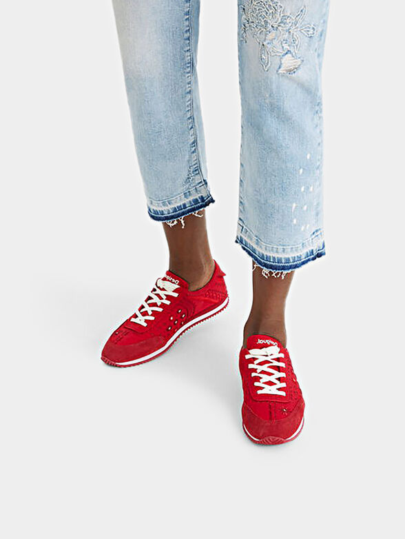 Embroidered sneakers  - 2