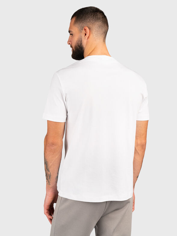 White cotton T-shirt  - 3