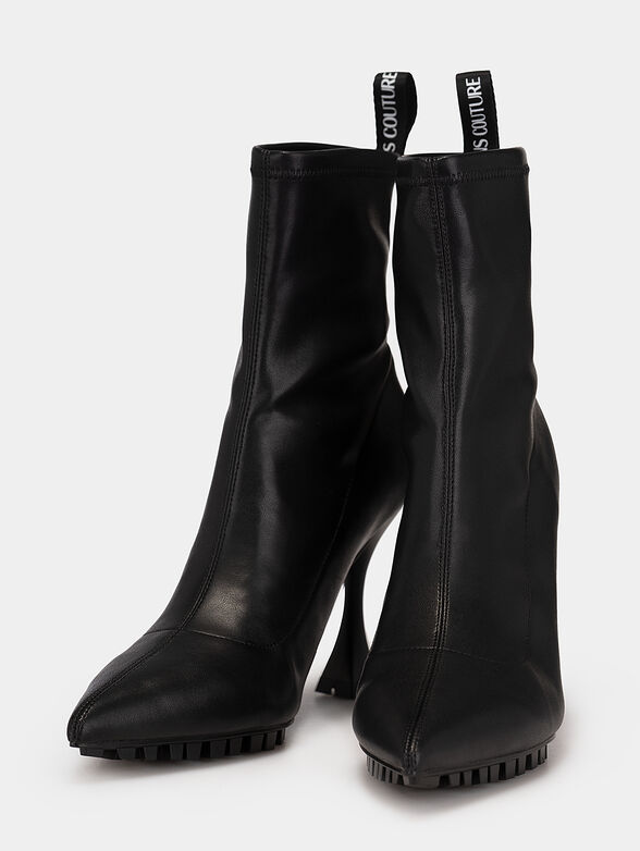 FLAIR ancle boots with logo detail - 6