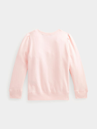 Printed pink sweatshirt - 2