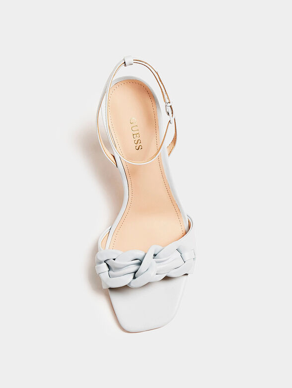 HEATON light blue sandals - 4