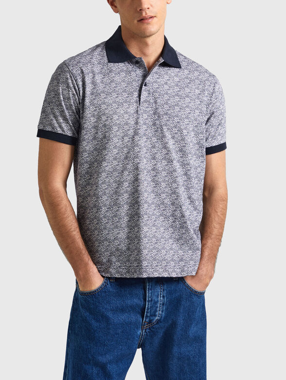 HAYLEY polo-shirt with contrast collar - 1