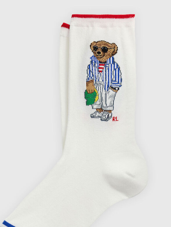 Socks with Polo Bear embroidery - 2