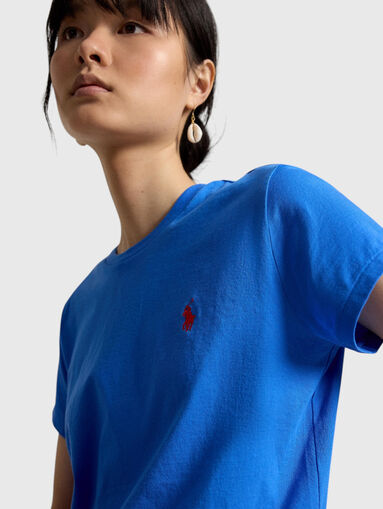 Cotton T-shirt with a crew neck - 5