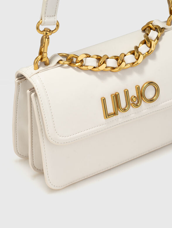 Crossbody bag with a flap and logo detail - 5