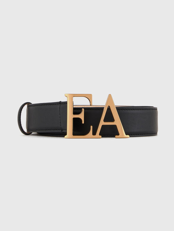 Black belt with accent logo - 1